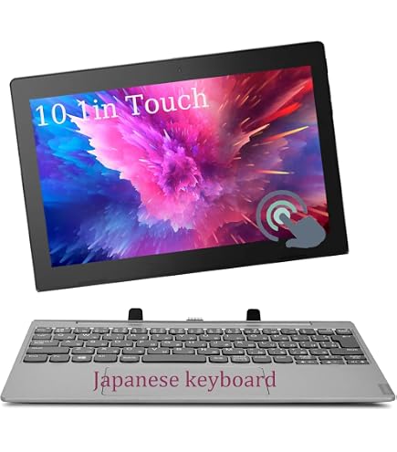 Lenovo MIIX 320-10ICR 2-in-1 Tablet with UK Keyboard 10.1 Inch