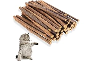But the cow 40 Pz Bastoncini Erba Gatta per Gatti, Matatabi Sticks, Giocattoli di Erba Gatta Matatabi Bastoncini per Gatti per Cura Dentale Pulizia Dentale, Denti Catnip Sticks