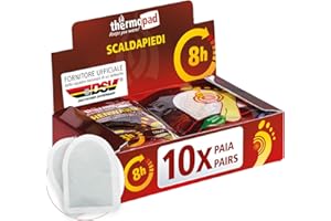 THERMOPAD Termopad unisex – ocieplacze na palce dla dorosłych, białe, jeden rozmiar