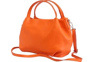 AMBRA MODA AmbraModa sac à main pour femme en cuir, sac porte epaule GL023