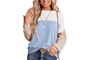 DUOEASE Felpa Senza Cappuccio da Donna Elegante Collo Rotondo alla Pullover Donna Invernale Oversied Top