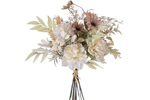 YELIKIT Fiori artificiali, decorazione floreale ortensia, fiori di seta, composizioni per la casa, bouquet di nozze, giardino, cucina, festival