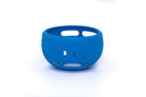 Artiphon Silicone Sleeve Couvercle de Protection pour Le Orba synthétiseur Looper Contrôleur MIDI (Ajustement Parfait, Flexible, découpes pour Boutons et connecteurs, lanière détachable), Bleu