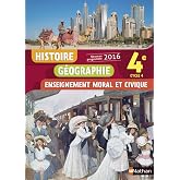 Histoire G&eacute;ographie Enseignement moral et civique 4e Cycle 4