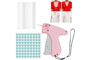 WINNSELL Stitchy Quick Clothing Fixer, Fixer for Clothes Fine Stitch Tagging Machine for Clothing Mini Stitch Machine Sewing Quilting Hemming Quick Stitch Tag Tool Gift Travel Memory (Pink)