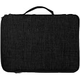 Microcase Huawei MatePad 11.5 S Tablet i&ccedil;in Omuz Askılı ve El Tutacaklı Universal Siyah Taşıma&Ccedil;antası-AL8130