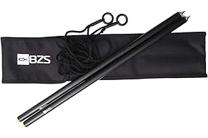 BZS Distanzstäbe für Karpfen-Angelruten-Messstäbe 12 Fuß Erhältlich in 500 mm, 600 mm und Compact 700 mm