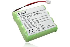 vhbw Batterie Compatible avec Philips Avent SCD468, SCD481, SCD486, SBC-EB4870 A1507, babyphone - Remplacement pour MT700D04CX51 (700mAh, 4.8V)