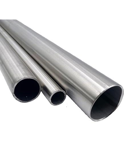 Sourcing Map Edelstahl Rohr 4 Stück - 2mm Durchmesser 300mm Länge Rundrohr