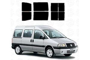 KIT4CURIOUS Kit Fiat Scudo dal 1997 al 2006 Pellicole Oscuramento Vetri Posteriori Auto Pre Tagliate a Misura Plotter - 05%