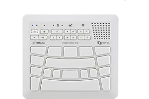 YAMAHA FGDP-30 Finger Drum Pad – Pads Ultra-Sensibles, Sonidos y Efectos Integrados, Pad de Percusión, 39 Kits Preestablecidos, Altavoz Integrado, USB MIDI/Audio, Batería Recargable y Entrada AUX