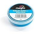 Meglio Therapy Hand Putty 57g - for Hand Exercises Targeting Hand Recovery and Rehabilitation, Strength Training and Stress Relief, Variable Resistive Strength (Blue (Firm))