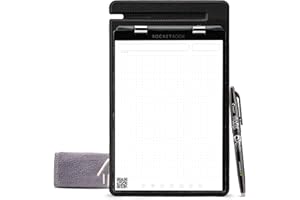 ROCKETBOOK Orbit Legal Pad Executive - Smart Reusable Legal Pad - Black, Lined/Dot-Grid