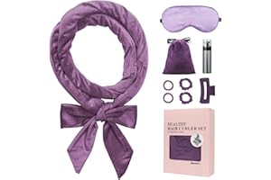 Baolivi Aksamitne wałki do włosów bez ciepła, miękkie wałki do włosów, bezcieplne loki, opaska na głowę, 178 cm, wałki do spania na noc, 9 szt., zestaw bezgrzewczych wałków dla kobiet i dziewcząt