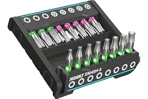 HAZET - Smart Holder 2304SH-3I Porte-outils pratique 16 pièces I Sortie : 6,3 (1/4 pouce) I Rangement de pièces métalliques, ordre sur le lieu de travail, sécurité I Fabriqué en Allemagne'.