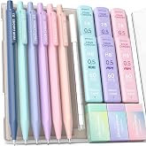 Lot De 56 Fournitures Scolaires Esthétiques - Trousse, Stylos Multicolores, Surligneurs Pastel, Porte-mines