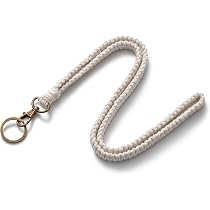 Cordoncino da Collo con Gancio Portachiavi/Portacellulare e Clip per