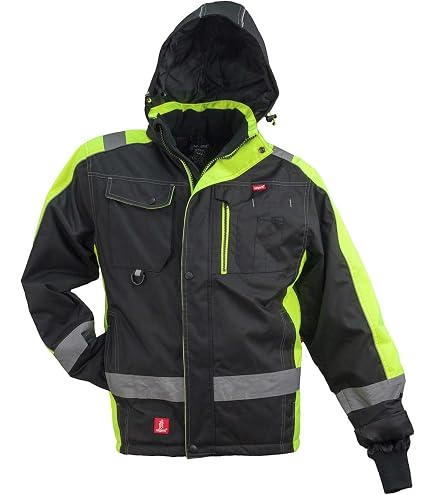 Snickers ProtecWork, Jacket, High-Vis Class 3 - Coats & Jackets From-1343658