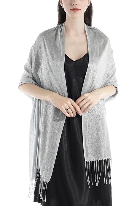 Sciarpa Stola Elegante Donna Stola Dorata Rinascimento Elegante