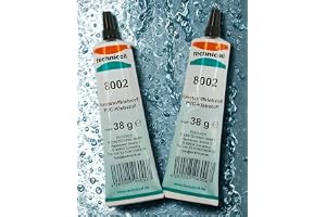 Speciellt PVC-lim set 2 x 38 g TECHNICOLL – saltvattenbeständigt reparationslim för SUP Stand Up Paddle Boards & gummibåtar klibbar också under vatten duo-pack