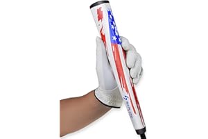 SAPLIZE Golf-Putter-Griff, mittelgroß, leicht, Anti-Rutsch-Muster, fortschrittliche Texturkontrolle und Putter-Griff mit hohem Feedback