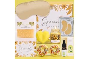 TUDOU Birthday Gifts For Women, Pamper Gifts For Her, Relaxation Care Package For Her Friend,Sister Wife, Ladies Birthday Hamper Friendship Gifts, Valentines Gifts for Her, Mothers Day Gifts for Mum-Vanilla