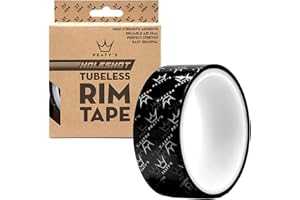 Peaty's Holeshot - Nastro adesivo senza camera d'aria, 10 metri, adesivo ad alta resistenza, resistente alle forature, guarnizione ermetica, semitrasparente per MTB, bici da strada, ghiaia - facile