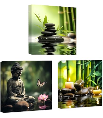DECLINA Quadro moderno Zen - Stampa su tela, decorazione