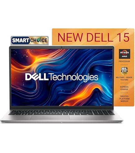 Dell Inspiron 15 5515, 15.6 inch FHD Touchscreen Laptop - AMD