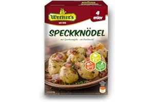 ‎WERNER´S Werner´s Speckknödel 4 Stück im Kochbeutel, 6 Packungen im Karton,