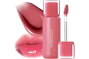 milktouch Jelly Fit Glow Lip Tint - Hydrating Lip Gloss with Long-Lasting Moisture, Color Stain, Lightweight Formula, Radiant Shine, Perfect for Daily Use, Korean Lip (04 MuteFicial Plum, 4ml)