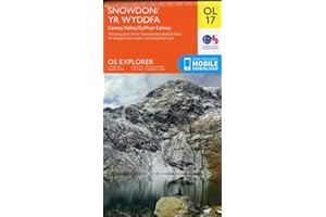 Snowdon / Yr Wyddfa Map | Conwy Valley / Dyffryn Conwy | Ordnance Survey | OS Explorer Map OL 17 | Wales | Walks | Hiking | Maps | Adventure