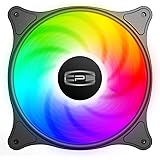 CP3 Case Fans 120mm 3-Pin Fixed Color High Performance PC Fans Low Noise LED Case Fan with Hydraulic Bearing for Gaming Compu