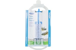 Interpet Aquarium Fish Tank Syphon Water Drainer and Gravel Cleaner, with Nozzle and No Return Valve, Medium