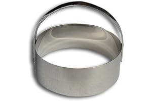 Elettro Center Art.219 Taglia Tigelle, Acciaio Inossidabile, Manico Inox, Argento, ART. 219