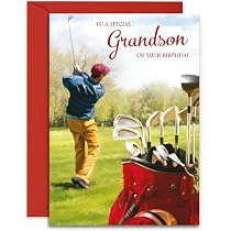 Geburtstagskarte Für Schwiegersohn Zum 70. Mit Golf-Motiv – A5, Glänzend, 300 G/m², Mit Umschlag