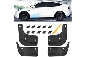 ‎ARCOCHE Arcoche Schmutzfänger für Tesla Model 3 Highland, Mud Flaps Spritzschutz Modell 3 Highland 2025 2024, Ohne Bohren Schmutzfänger für Tesla Model 3 Zubehör
