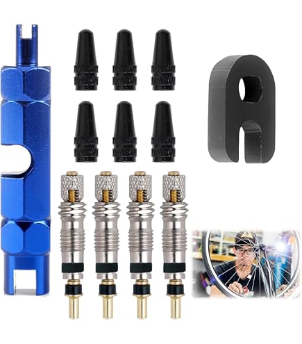 Lot De 4 Réducteurs De Trou De Valve Vélo - Adaptateur Presta Vers Schrader Pour Jantes