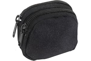 ZFRITP Borsello Da Cintura,Marsupio Da Cintura,Marsupio Tattico,Edc Pouch,Borsa Da Cinta Uomo,Può Contenere Monete E Chiavi, Adatto Per Sport, Campeggio, Viaggi, Ciclismo