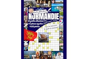 Mots fléchés NORMANDIE: 50 grilles illustrées