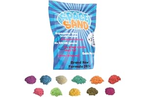 Leo & Emma Space Sand 2.7kg, Sable Magique, Magic Sand, Sable malléable pour l'intérieur, Nombreuses Couleurs (Turquoise)