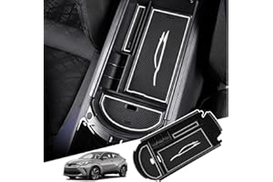 ‎BIBIBO BIBIBO Armlehne Aufbewahrungsbox für Toyota C-HR 2016-2023, Mittelkonsole Organizer, Handschuhfach, Konsolenschalen, Ablage Zubehör, Innenzubehör Original Auto, Mittelarmlehne