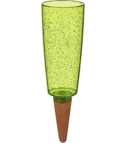 Réservoir d'eau décoratif, style Nelly, en plastique, 16 cm, vert de Scheurich Réservoir d'eau décoratif, style Nelly, en plastique, 16 cm, vert de Scheurich
