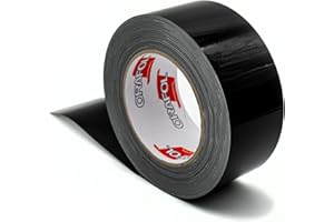 scheibentoenungPRO Oracal 970RA 31,96€/m² Chrome Delete Tape 5cm x 25m - Zierleisten Folie Schwarz glänzend