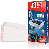 Bolivia's Kedi kum kabı astarları, 10 Adet 78.8x43.1cm Ekstra Dayanıklı Kedi Kumu Torbası, Yırtılmaz B&uuml;y&uuml;k &Ccedil;ekmeli Tek Kullan