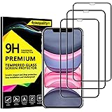 4youquality [3-Pack[Full Coverage] iPhone 11 and iPhone XR Screen Protector, Tempered Glass Film [LifetimeWarranty][Full Cove
