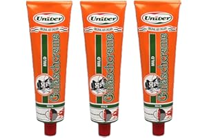 Univer Gulaschcreme mild 3er Pack (3 x 160g) Tube - Aromatische & milde Würzpaste für authentisches Gulasch