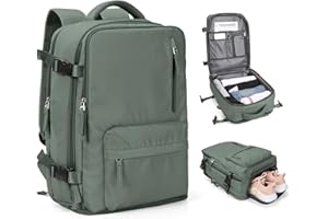 SZLX Plecak Podróżny Ryanair Cabin Bag 40x20x25 Torba Kabinowa pod Siedzenie Torba Easyjet 45x36x20 Cabin Bag Damski Plecak na Laptop z wyjściem USB Plecak Turystyczny Wodoodporny Męski