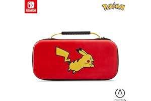 PowerA Protection Case for Nintendo Switch, Switch Lite & OLED Model, Hard Shell Protective Pouch with Carry Handle and 9 Game Cards Storage, Official: Mario Pop
