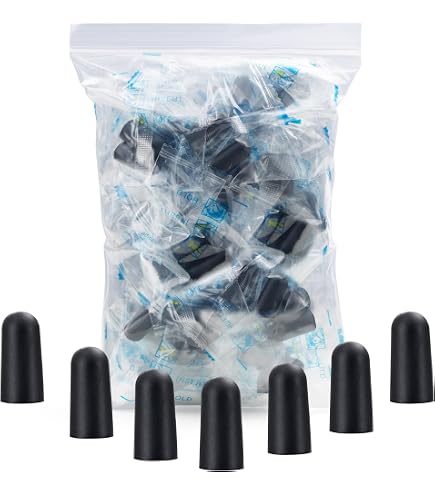 50 Paia Tappi Per Orecchie CVS In Schiuma Morbida – Riduzione Rumore 33 DB, Modello 8040